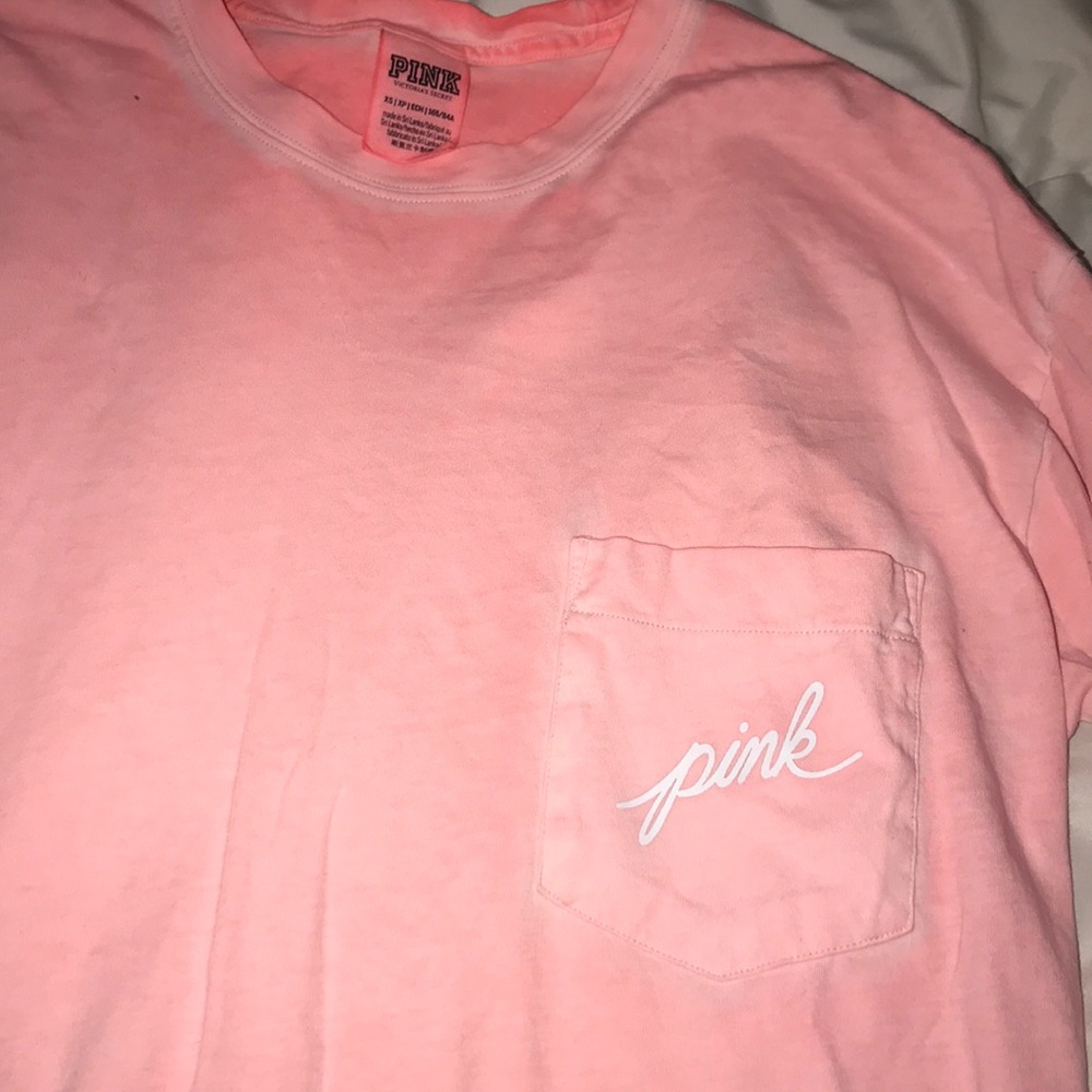 pink long sleeves